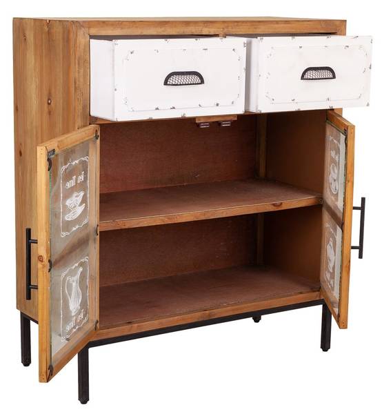 Eingangs-Sideboard Voga Holzwerkstoff - 80 x 91 x 37 cm