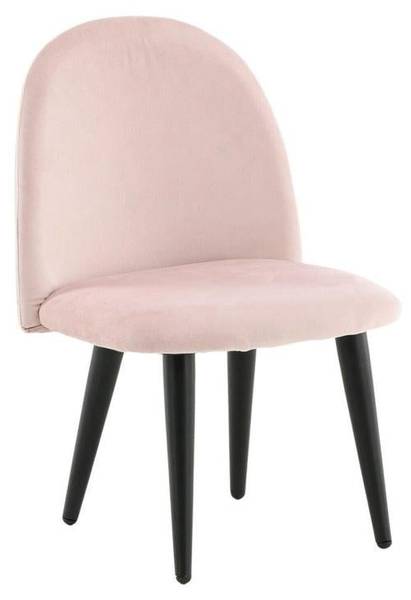 Chaise d’enfant Velvet Rose foncé