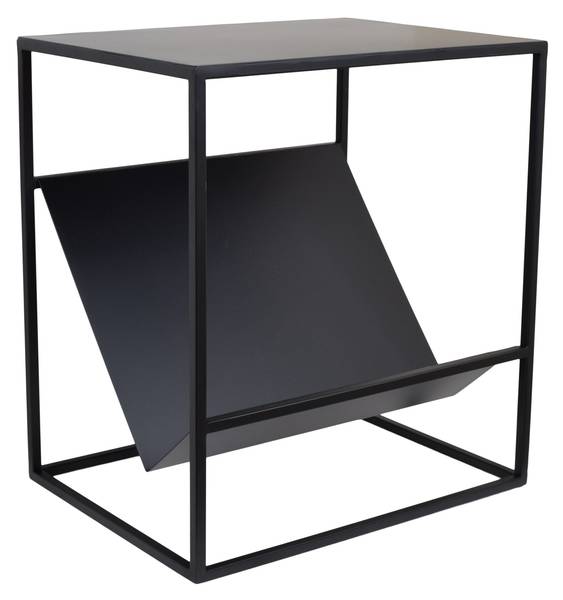 Beistelltisch Freek Schwarz - Metall - 45 x 50 x 34 cm