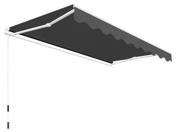 Markise 3003628-1 275561 Grau - Polyester - Aluminium - 300 x 1 x 250 cm