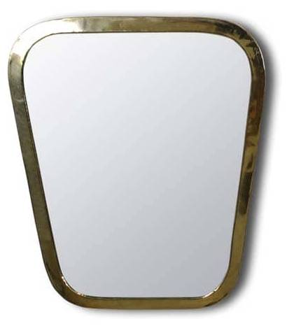 Spiegel Mabeline Gold - Metall - 40 x 48 x 40 cm