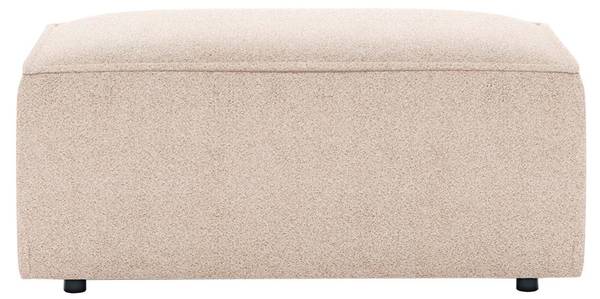 Sitzhocker AMELIA Beige - Textil - 69 x 42 x 102 cm