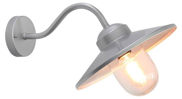 Applique murale d'extérieur KARISE Verre - Métal - 27 x 25 x 42 cm