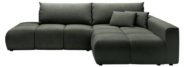 Schlafsofa MINTURNO Grün - Textil - 176 x 88 x 282 cm