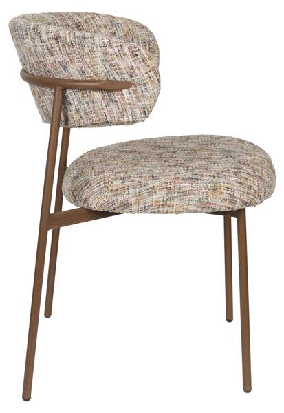 Esszimmerstuhl CLAES  2er-Set Beige - 57 x 79 x 58 cm