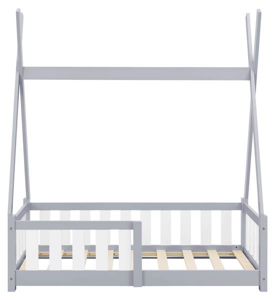 Kinderbett Helsingborg Hellgrau