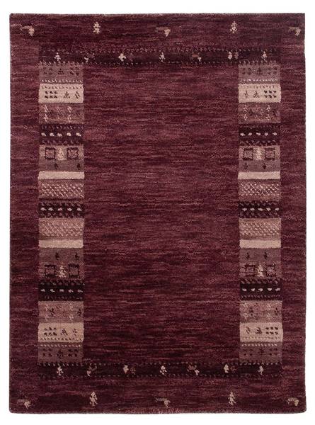 Kurzflorteppich Naturals Rot - Naturfaser - 60 x 2 x 90 cm