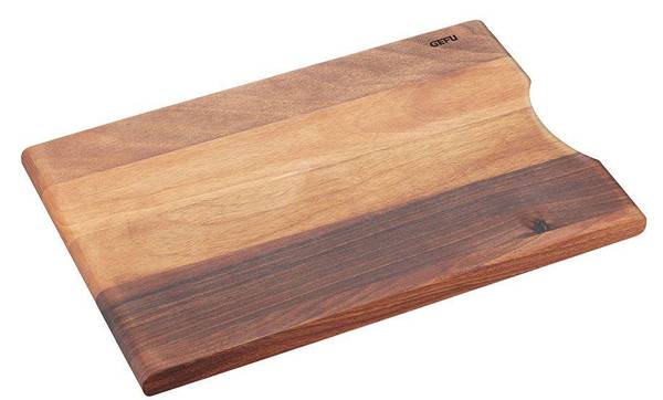 Schneidebrett ENNO Schwarz - Metall - 30 x 25 x 30 cm