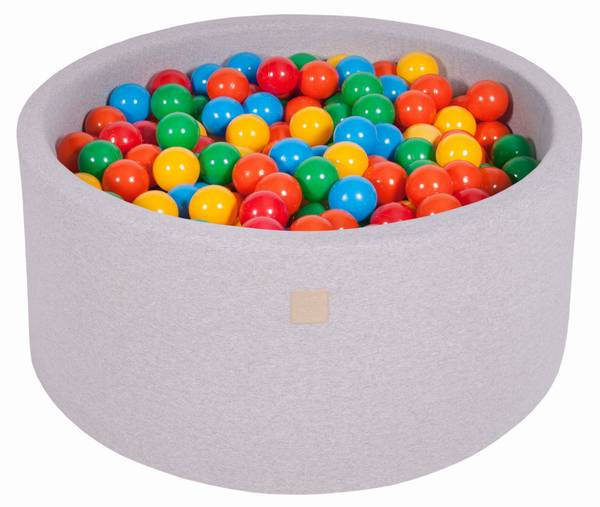 Bällebad Baby - Bällepool für Kinder Orangerot