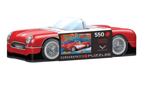 Puzzle Corvette Cruising in Puzzledose Papier - 12 x 9 x 25 cm