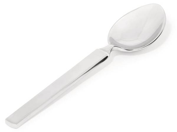 Teelöffel Dry Silber - Naturfaser - 2 x 2 x 15 cm