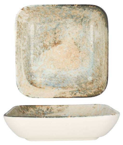 Servierschale Obvara  2er set Porzellan - 20 x 2 x 20 cm