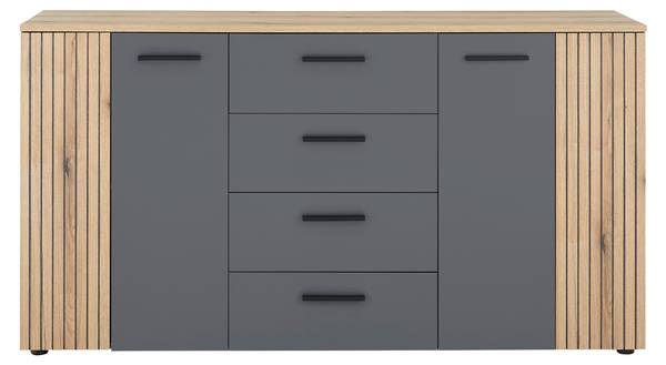 Kommode CADIX Braun - Grau - Holzwerkstoff - 150 x 83 x 42 cm