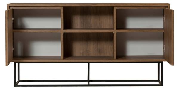 Kommode Alrakis Braun - Holzwerkstoff - 140 x 72 x 36 cm