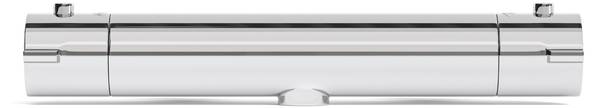 Duschsystem Mit Thermostat Cielo Silber - Metall - 13 x 70 x 10 cm