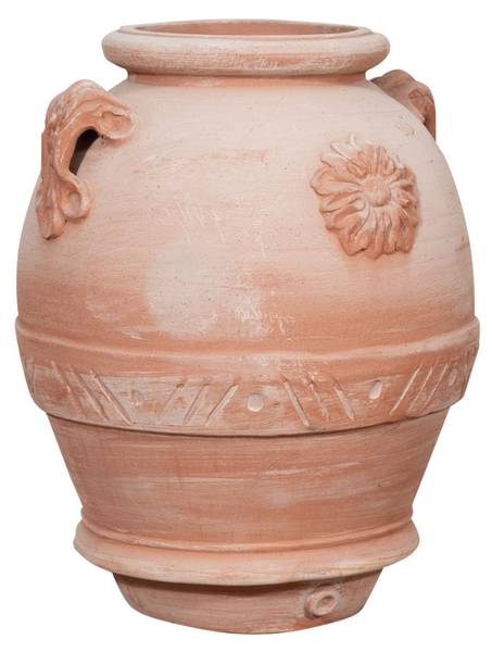Amphore UNIKAT Braun - Rot - Terracotta - 43 x 55 x 43 cm