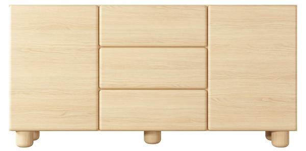 Sideboard OLMO Braun - Holzwerkstoff - 160 x 80 x 38 cm