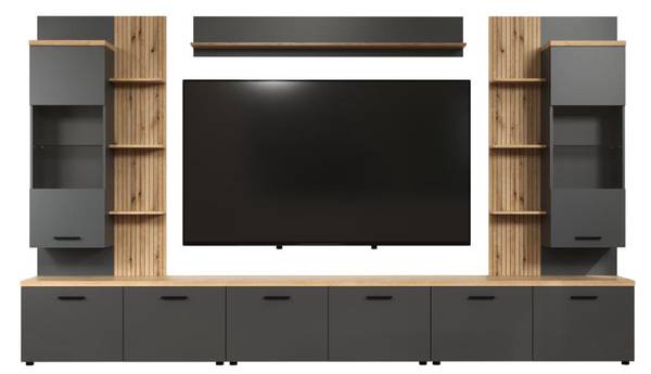 Regal Baggio 6-teilig 360 x 212 cm
