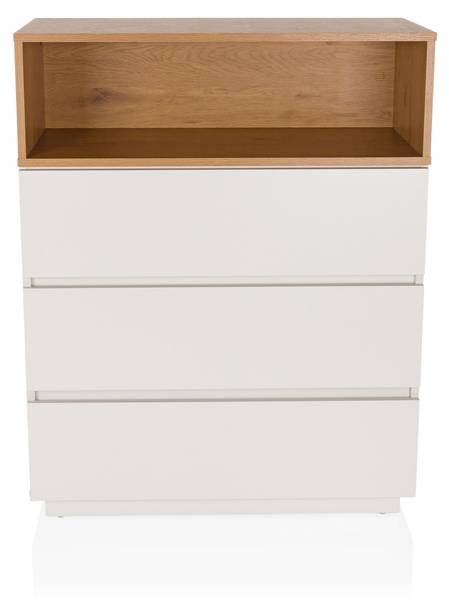Kommode MELMO K Braun - Holzwerkstoff - 40 x 100 x 80 cm
