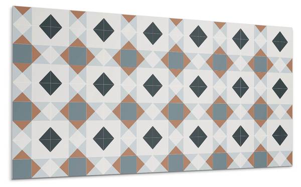 Klebepaneele Geo Klebepaneele Stil 100 x 50 cm