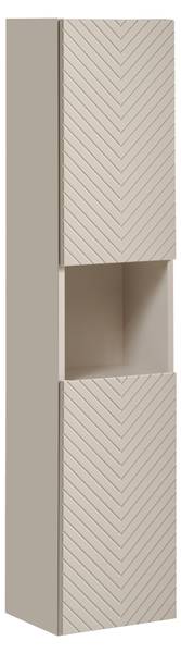 Armoire haute VIVA Beige - Bois manufacturé - 30 x 140 x 25 cm