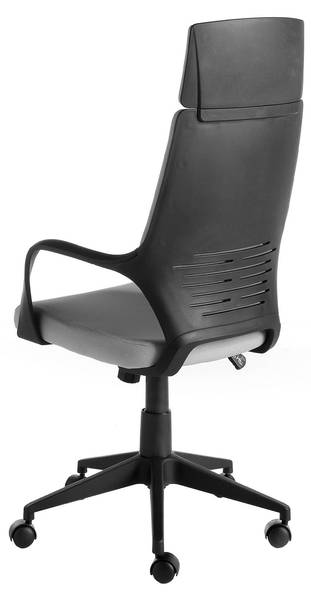 Büro-Drehstuhl 4076 Grau - Polyester - 63 x 117 x 63 cm