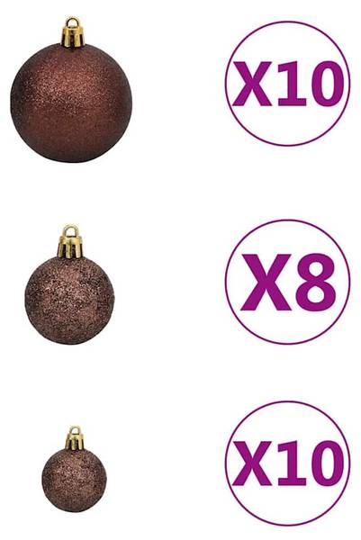 Weihnachtsbaum  3394966 Grün - Kunststoff - 61 x 240 x 61 cm