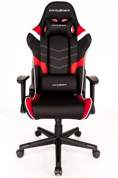 Gaming Chair PC188 Schwarz - Rot - Weiß