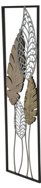 Wanddekoration Lobo Braun - Metall - 3 x 100 x 31 cm