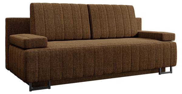 Schlafsofa Laguna Braun - Webstoff