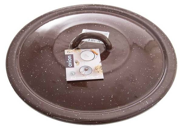 Lebensmitteleimer SET052 Braun - Edelstahl - 29 x 32 x 29 cm