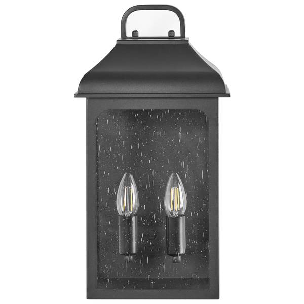 Wandleuchte für den Aussenbereich VIDBOL Schwarz - Metall - 20 x 39 x 21 cm