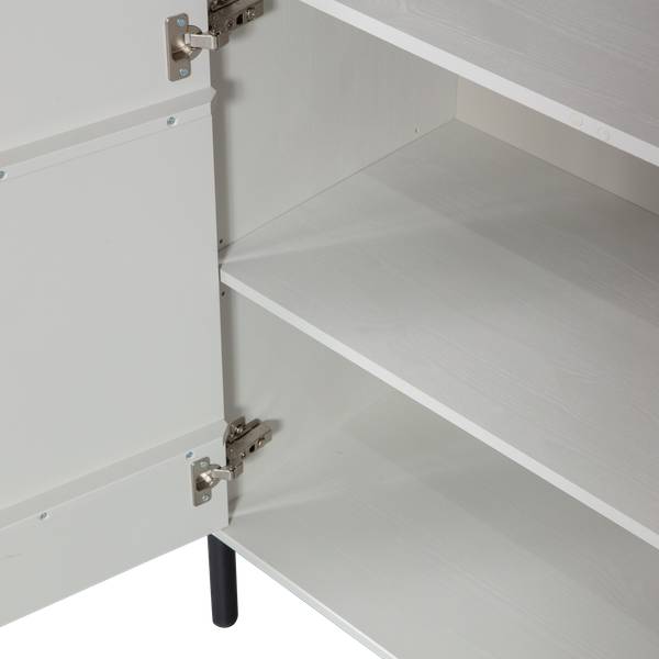 Schrank Xina Blau - Kiefer - 90 x 149 x 40 cm