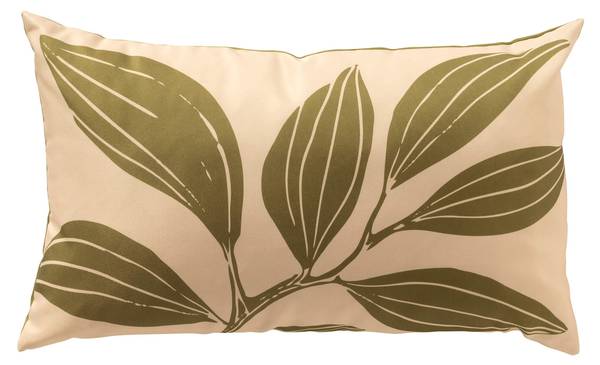 Outdoorkissen Laurens Beige - Polyester - 50 x 50 x 30 cm