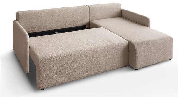 Hoekbank CUDDLE zandbruin
