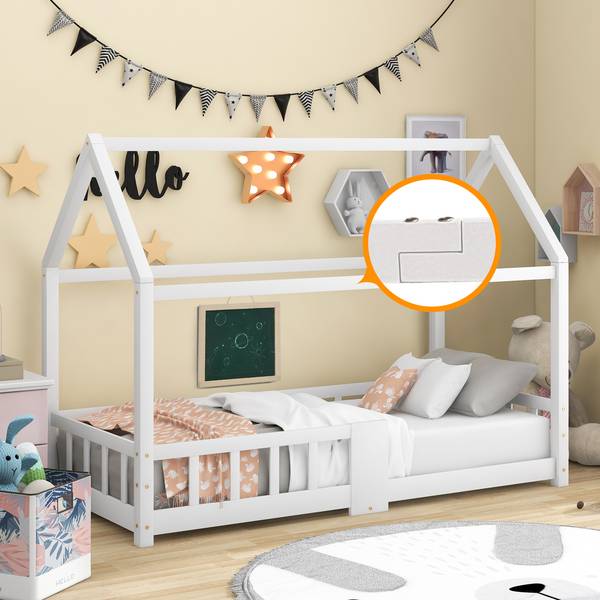 Hausbett HomeyMonetⅠ Weiß