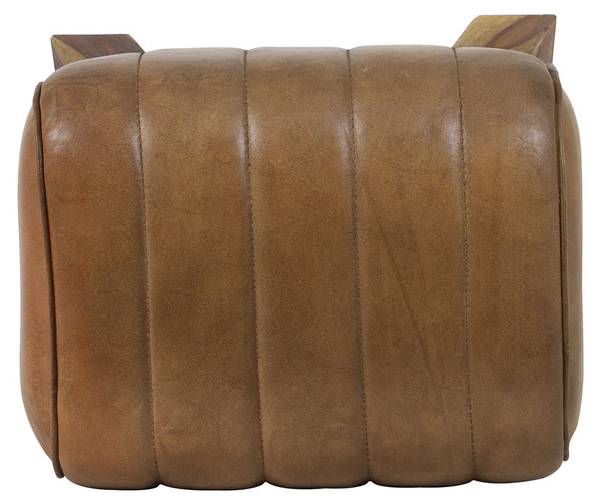 Hocker Ramy Braun - Holzwerkstoff - 31 x 46 x 40 cm