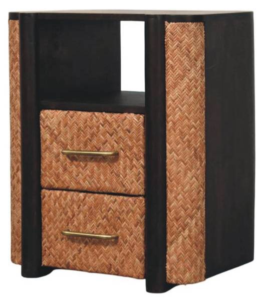 Nachttisch Havanna Braun - Mango - 40 x 60 x 50 cm