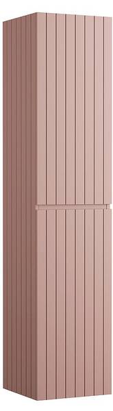 Badschrank SATARA Pink - Holz teilmassiv - 35 x 140 x 33 cm