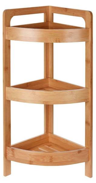 Badregal 101001440 Braun - Bambus - 23 x 61 x 23 cm