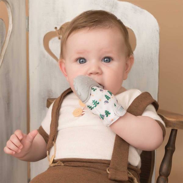 Beißhandschuh igel Tiny Grau