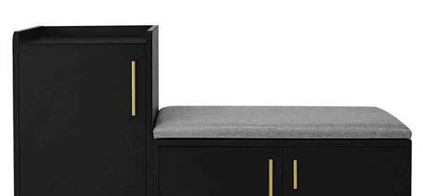 Schuhschrank Mia Schwarz
