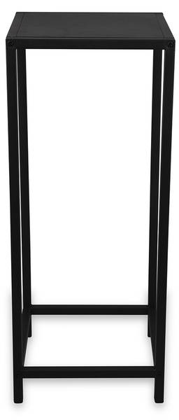 Beistelltisch Veronika Schwarz - Metall - 25 x 60 x 25 cm