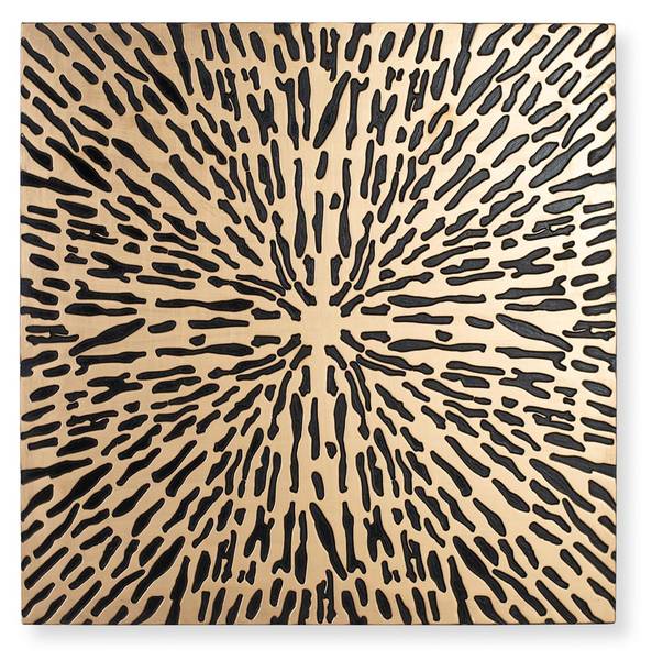 Deko Rahmen 17290 Gold - Holzwerkstoff - 3 x 120 x 120 cm