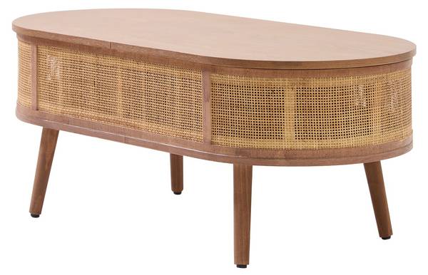 Couchtisch LOTTA Braun - Massivholz - 100 x 41 x 48 cm