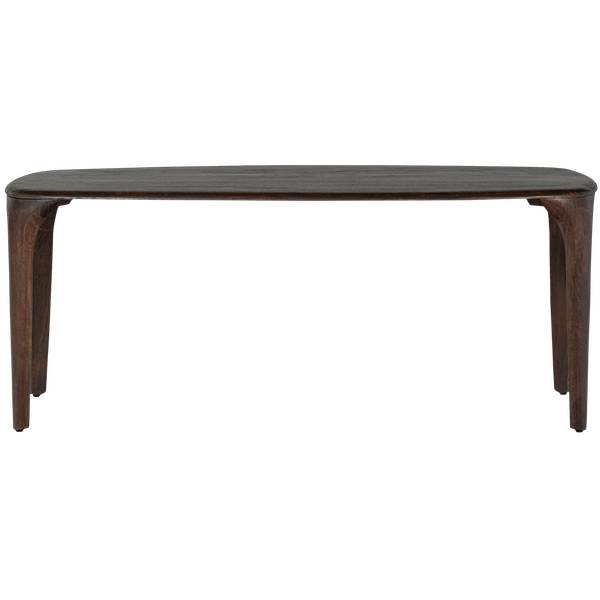 Esstisch Fiore Braun - Mango - 190 x 76 x 95 cm