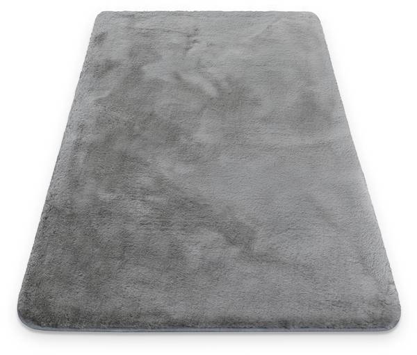 Badteppich Emil Grau - 60 x 100 cm