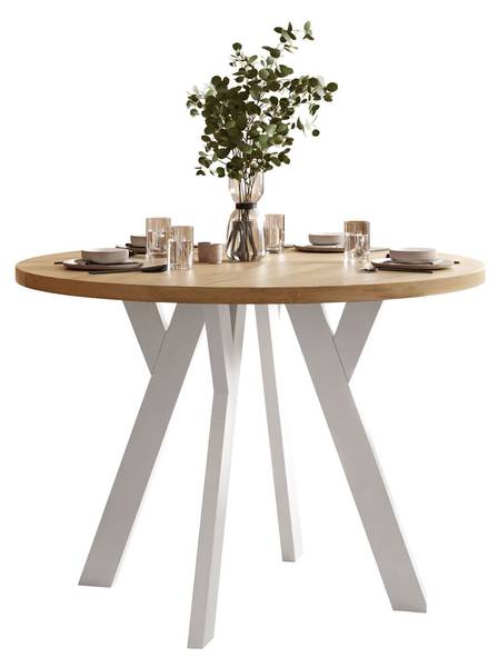 Ausziehbarer Tisch VOLTA LOFT Beige - Holzwerkstoff - 150 x 73 x 100 cm