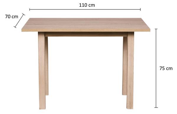 Essgruppe Die Elegante Ti II (3er Set) Schwarz - Grau - Eiche Dekor - Steingrau