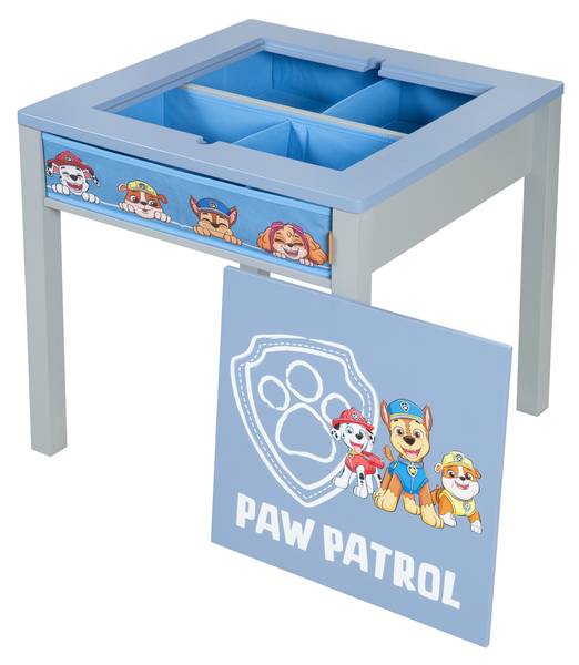Table avec plateau réversible Paw Patrol Bois manufacturé - 50 x 51 x 60 cm
